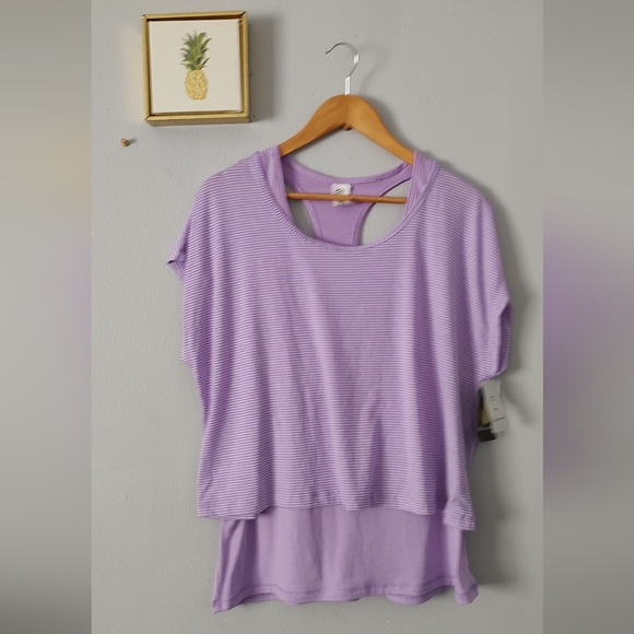 Champion Athletic Womens Tank Top purple Loose Fit , size L with tags new - Picture 9 of 11